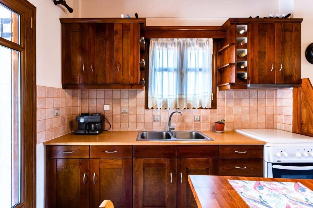Stemnitsa Stone Residence - Comfy Mountain Getaway Kültér fotó