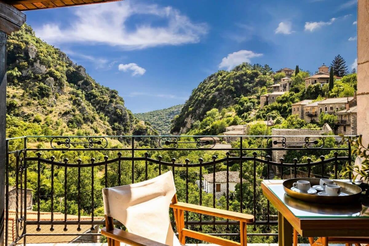 Stemnitsa Stone Residence - Comfy Mountain Getaway Kültér fotó